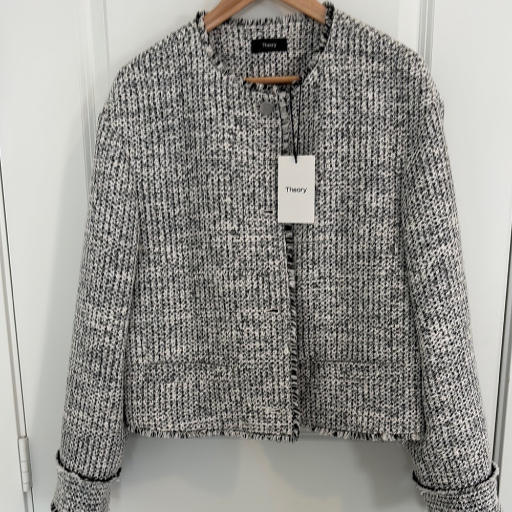 New Theory Tweed Blazer